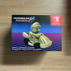 McDonald’s happy meal Mario kart toys: gold Mario kart